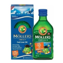 Möllers Omega 3 Balık Yağı Şurubu Tutti Frutti 150 ml - Möllers