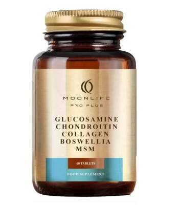 Moonlife Glucosamine Chondroitin Collagen 60 Tablet - 1