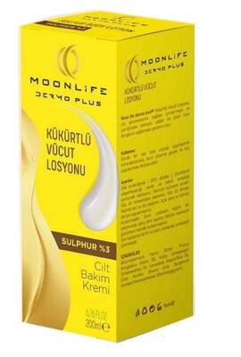 Moonlife Kükürtlü Vücut Losyonu 200 ml - 1