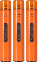 Morfose Ultra Sert 400 ml 3 Adet Saç Spreyi - Morfose