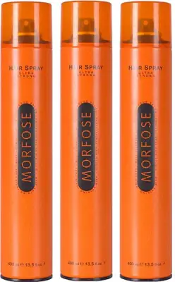 Morfose Ultra Sert 400 ml 3 Adet Saç Spreyi - 1