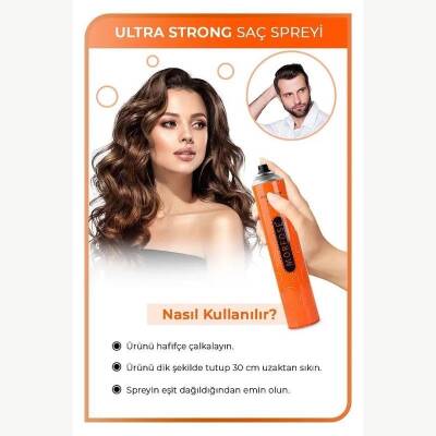 Morfose Ultra Sert 400 ml Saç Spreyi - 3