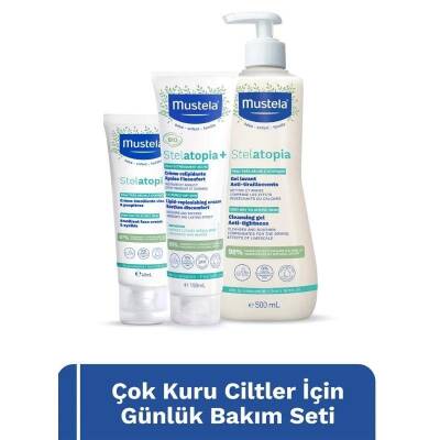 Mustela Çok Kuru Ciltler Günlük Bakım Seti - 1