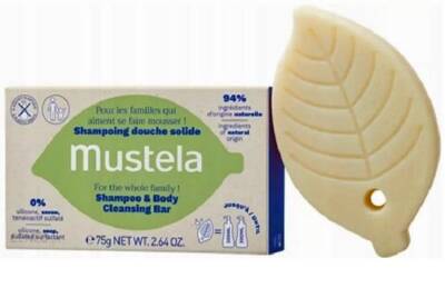 Mustela Shampoo Body Cleansing Bar 75 Gr - 2