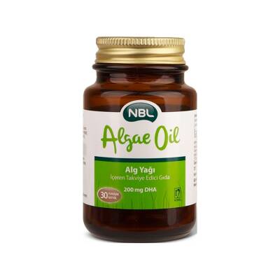 NBL Algae Oil 200 mg 30 Yumuşak Kapsül - 1