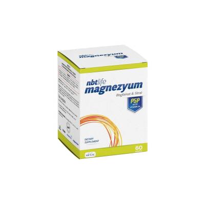 Nbt Life Magnezyum P5P Vitamin B6 60 Kapsül - 1