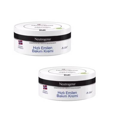 Neutrogena Hızlı Emilen Bakım Kremi 200 ml 2 Adet - 1