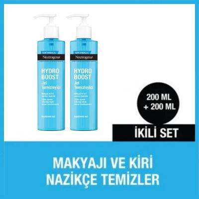 Neutrogena Hydro Boost 200 ml 2 Adet Yüz Temizleme Jeli - 1