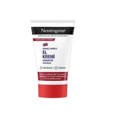 Neutrogena Parfümsüz Konsantre El Kremi 50 ml - 1
