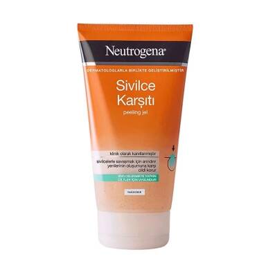 Neutrogena Sivilce Karşıtı Peeling Arındırıcı Yüz Temizleme Jeli 150 ml - 1
