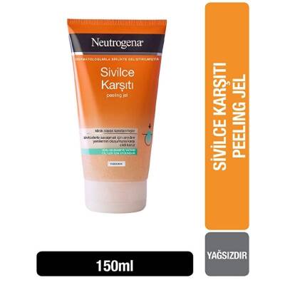 Neutrogena Sivilce Karşıtı Peeling Arındırıcı Yüz Temizleme Jeli 150 ml - 2