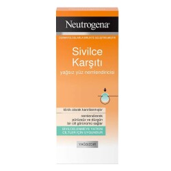 Neutrogena Sivilce Karşıtı Yağsız Yüz Nemlendiricisi 50 ml - Neutrogena