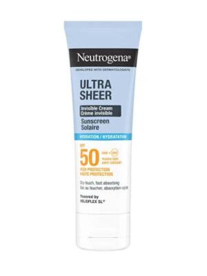 Neutrogena Ultra Sheer Hydrating Cream SPF50 Yüz Güneş Kremi 50 ml - 1