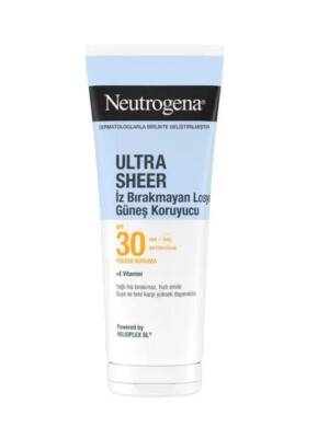 Neutrogena Ultra Sheer Nemlendirici SPF30 Güneş Koruyucu Losyon 200 ml - 1