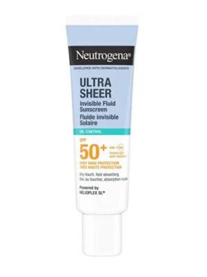 Neutrogena Ultra Sheer Yağlanma Karşıtı Fluid SPF50+ Yüz Güneş Koruyucu, 50 ml - 1