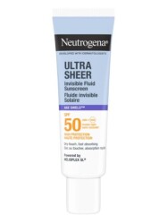 Neutrogena Ultra Sheer Yaşlanma Karşıtı Fluid SPF50 Yüz Güneş Koruyucu 50 ml - Neutrogena
