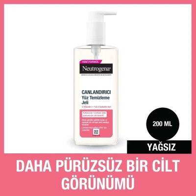 Neutrogena Visibly Clear Pembe Greyfurt Yüz Temizleme Jeli 200 Ml - 2