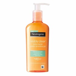 Neutrogena Visibly Clear Sivilce Karşıtı 200 ml Günlük Temizleme Jeli - Neutrogena