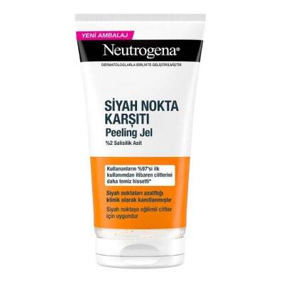 Neutrogena Visibly Clear Siyah Nokta Temizleyici Peeling Jel 150 m - 1