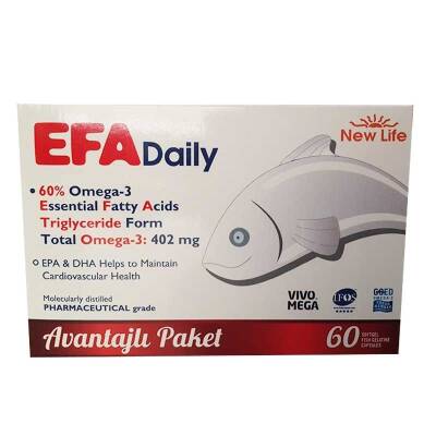 New Life Efa Daily 60 Kapsül Avantajlı Paket - 1