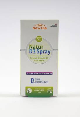 New Life Natur D3 1000 IU Spray 20 ml - 1