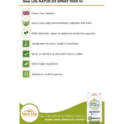 New Life Natur D3 1000 IU Spray 20 ml - 3