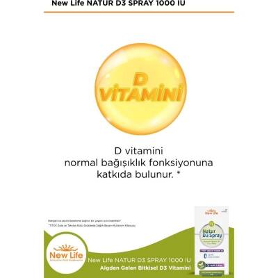 New Life Natur D3 1000 IU Spray 20 ml - 4