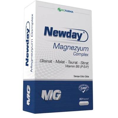 Newday Magnezyum Complex 60 Kapsül - 1