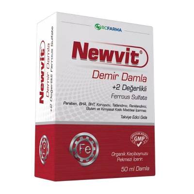 Newvit Demir Damla 2x50 ml - 1