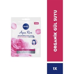 Nivea Aqua Rose Nemlendirici Kağıt Maske - Nivea