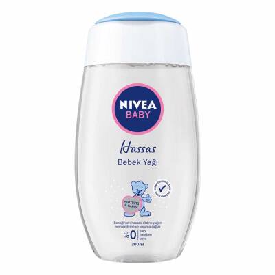 Nivea Baby Bebek Bakım Yağı 200ml Hassas - 1