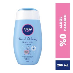 Nivea Baby Nazik Dokunuş Nemlendirici Losyon 200ml - Nivea