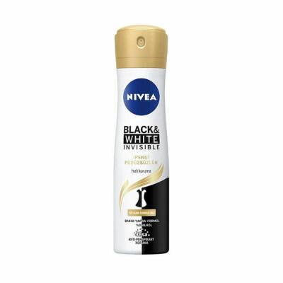 Nivea Black&White Invisible İpeksi Pürüzsüzlük Deodorant 150ml - 1
