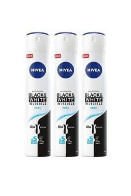 Nivea B&w Pure Kadın Deodorant 200 ml X3 Adet - 1