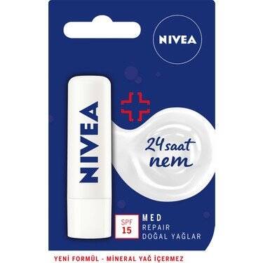 Nivea Çatlamış Dudaklar İçin Onarım Ve Bakım Dudak Bakım Kremi - 1