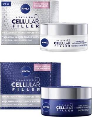 Nivea Cellular Yaşlanma Karşıtı 2'li Paket Gündüz Gece Kremi 50 Ml - 1