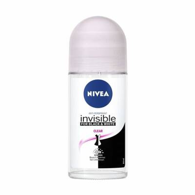 Nivea Deo Roll-On Kadın Deodorant İnvisible Black White Clear 50 ml - 1