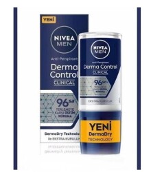 Nivea Derma Control Clinical Anti-Perspirant Erkek Roll-On 50 ml - Nivea