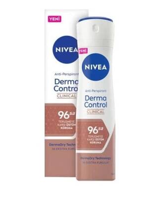 Nivea Derma Control Clinical Anti-Perspirant Kadın Deodorant 150 ml - 1