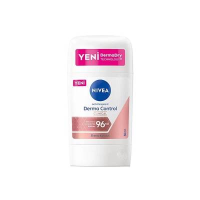 Nivea Derma Control Clinical Kadın Deodorant Stick 50 ml - 1