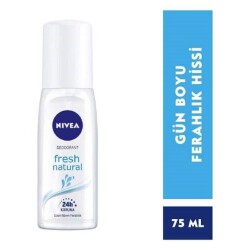 Nivea Fresh Natural Kadın Deodorant Pump Sprey 75 ml - Nivea