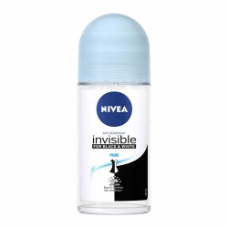 Nivea Invisible For Black & White Pure 50 ml Roll-on - Nivea
