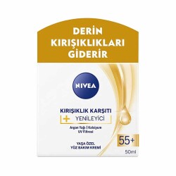 Nivea Kırışıklık Karşıtı Yenileyici 55+ Yaş 50 ml Yüz Bakım Kremi - Nivea