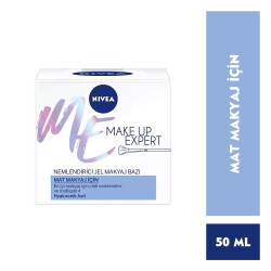 Nivea Make Up Expert Mat Makyaj İçin Nemlendirici Jel 50 ml Makyaj Bazı - Nivea