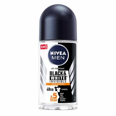 Nivea Men Black & White İnvisible Güçlü Etki 50 ml Roll-On - 1