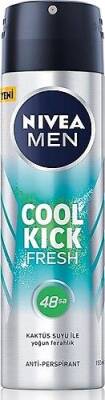 Nivea Men Cool Kick Fresh 150 ml Deo Sprey - 1