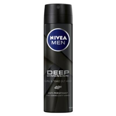 Nivea Men Deep Dimension Deodorant 150ml - 1