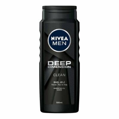 Nivea Men Deep Dimension Duş Jeli 500 Ml - 1