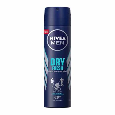 Nivea Men Dry Fresh 150 ml Deo Sprey - 1