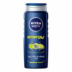 Nivea Men Duş Jeli Şampuan Energy 500 ml - Nivea